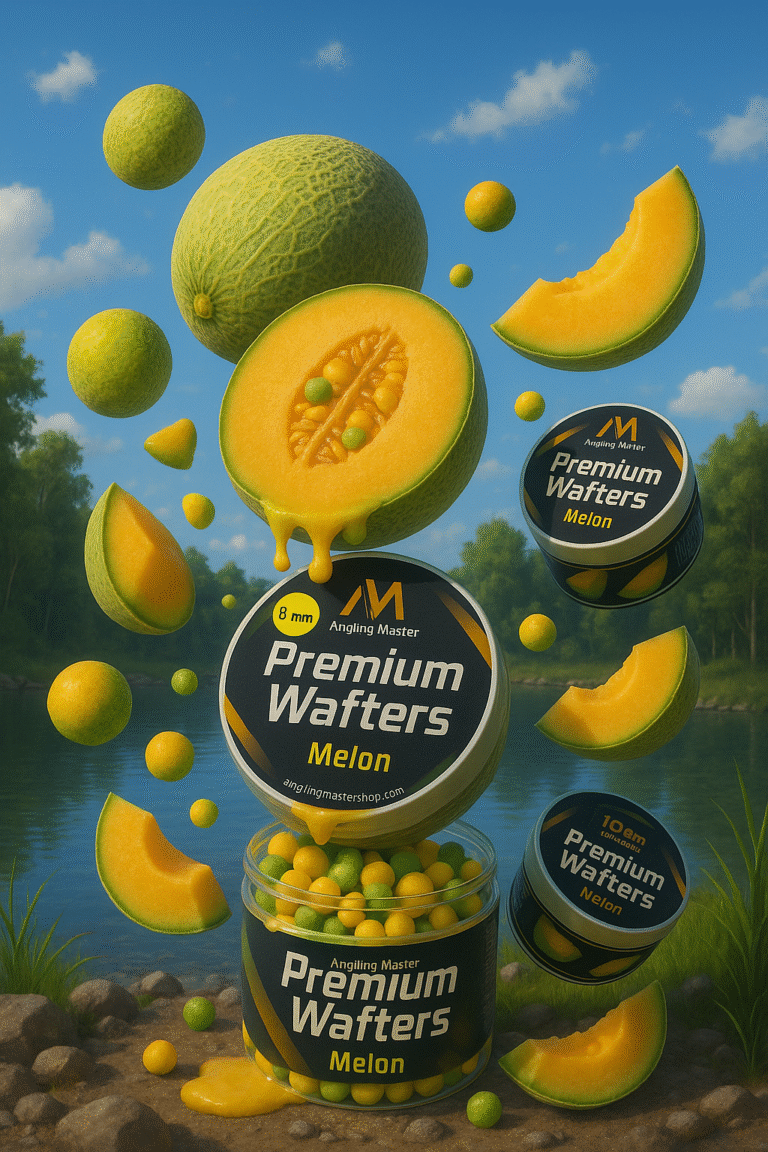 AM PREMIUM WAFTERS 8mm Melon - Angling Master